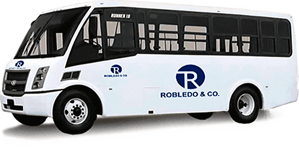 Transporte empresarial para personal Robledo & CO.